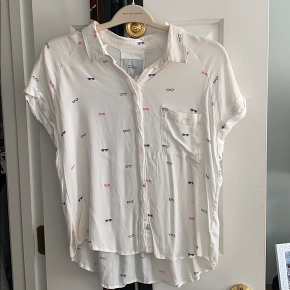 Rails Tops - Rails Button Down size medium